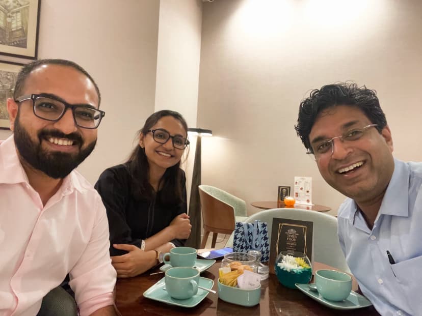 with dr komal and dr ronak