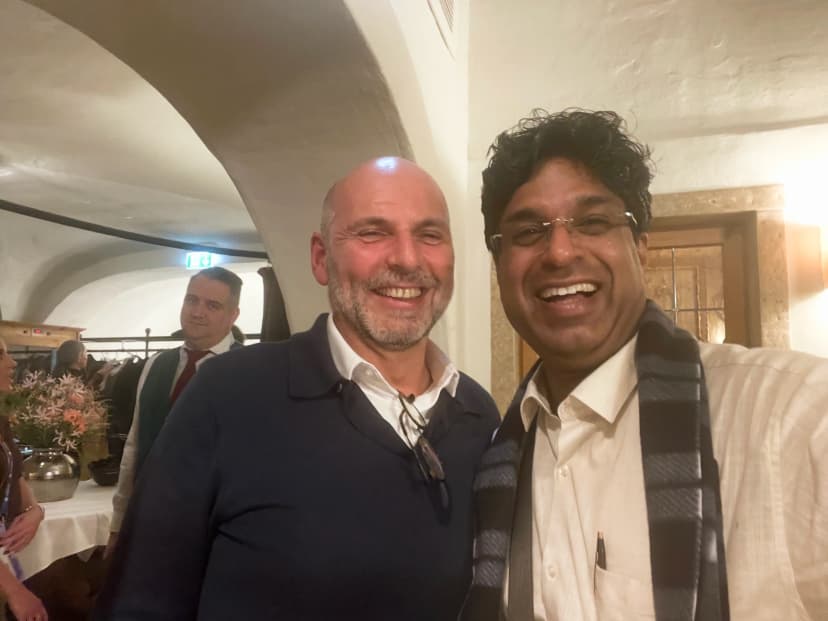 with Joel Alexandre at esicm